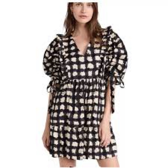 TOTAL STEAL! Sea New York Ginger Gingham Dress GORGEOUS - Picture 4 of 12